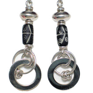 BoHo Halos | Sterling Silver Dangle Earrings